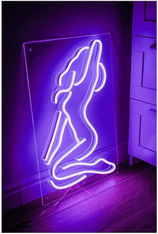 Sexy Lady Neon Signs ネオンガラス管 Amazon.com : Lady Neon Signs, Sexy Lady Back Neon Lamp